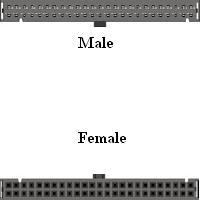 Internal 50-pin SCSI